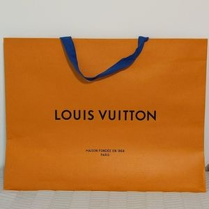 Louis Vuitton packaging shopping bag XL